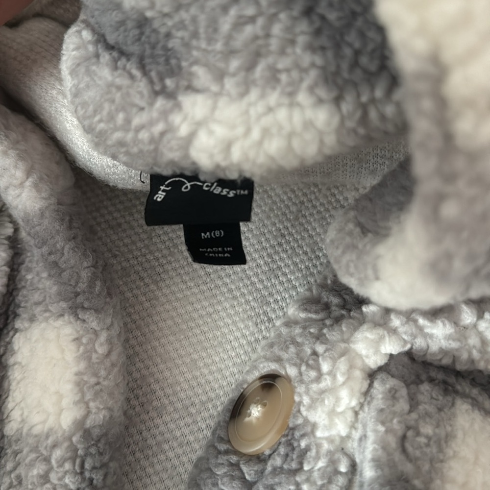 Fleece button down jacket - Picture 3 of 3